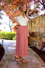 Load image into Gallery viewer, Blushing Midi Skirt