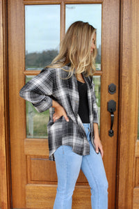 Holly Plaid Button-Up
