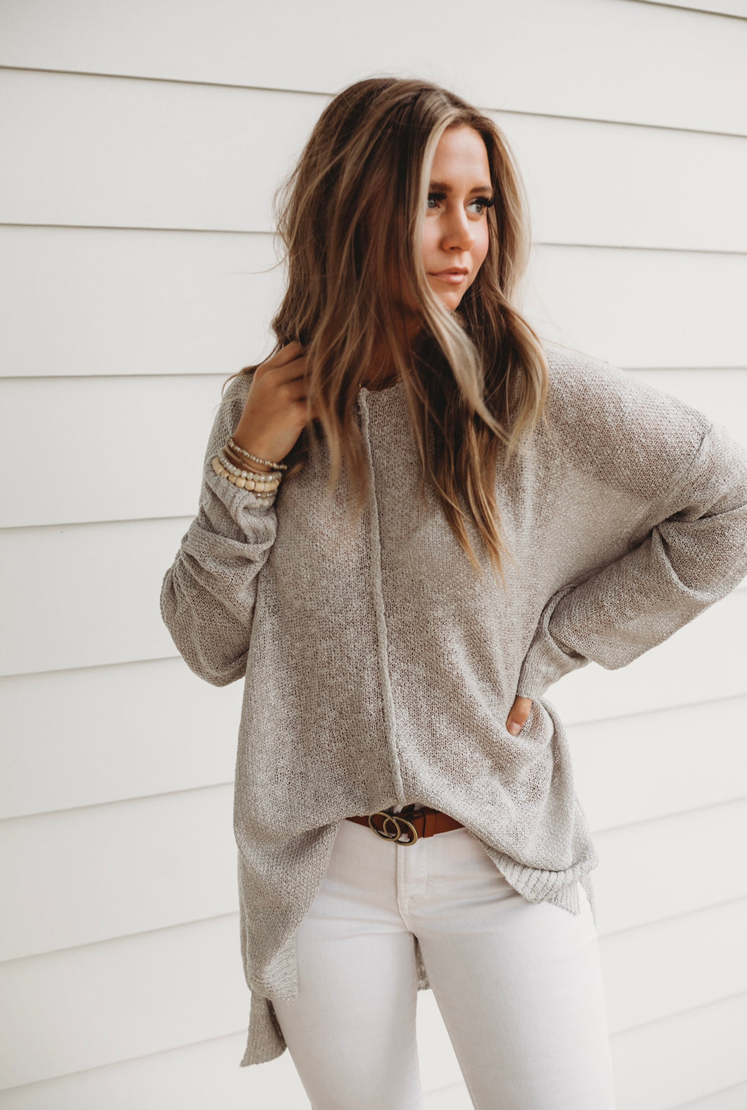 Luna Sweater - Grey