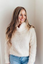 Load image into Gallery viewer, Latte Popcorn Sweater- Cream